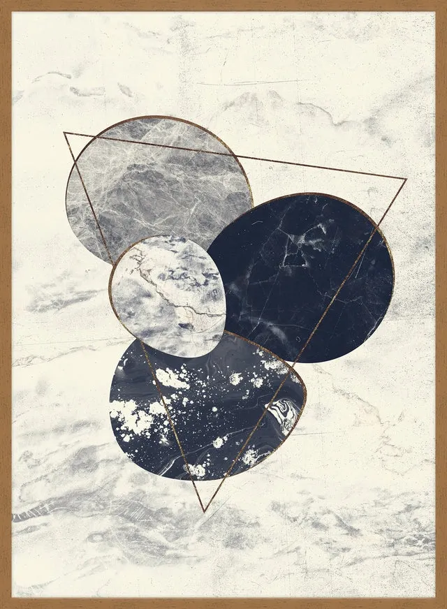 CLEARANCE - MARBLE PEBBLES 50X70CM