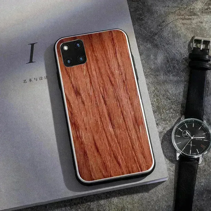 Compatible  Solid Wood Phone Case