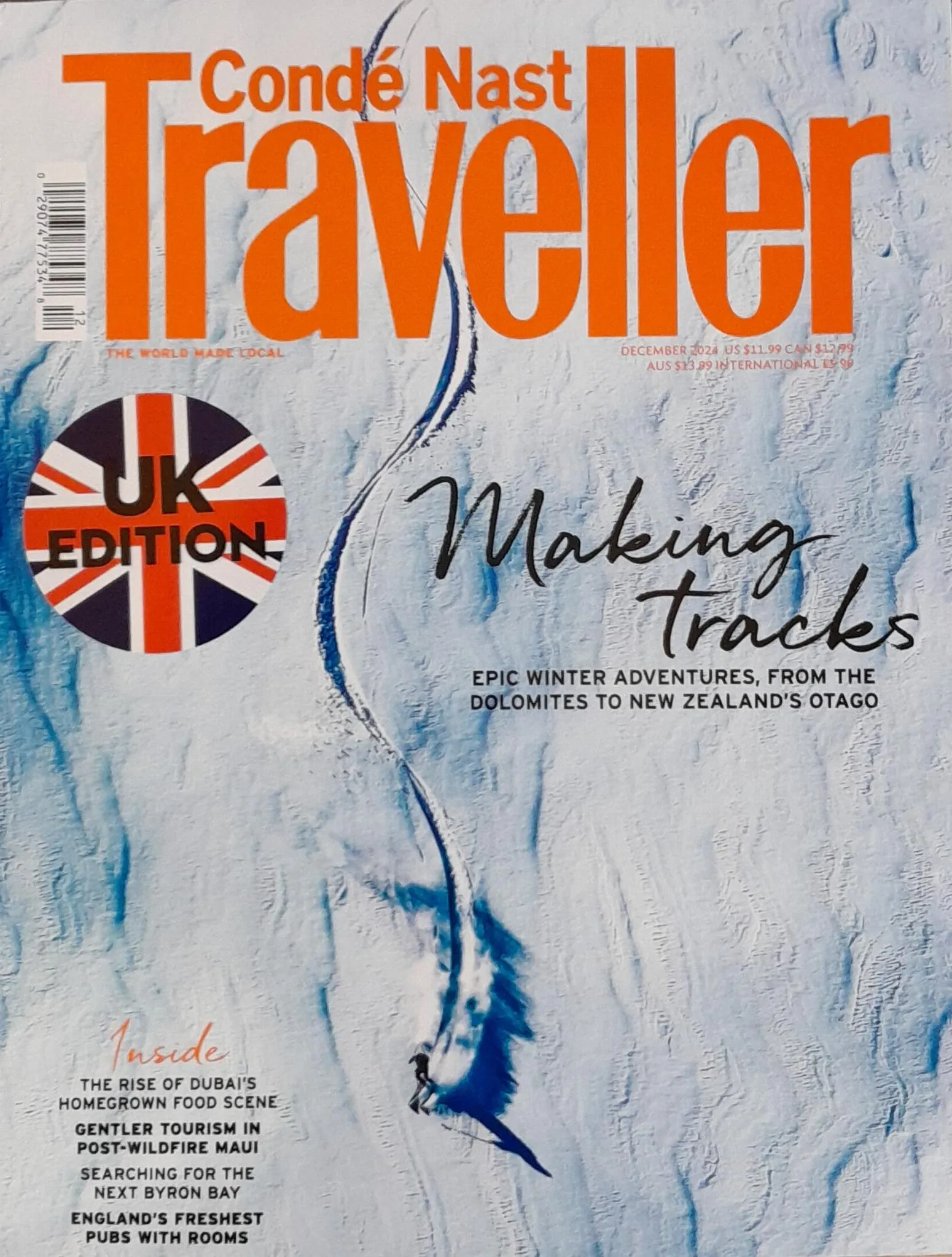 Conde Nast Traveller Magazine UK