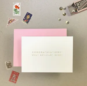 Congratulations Brilliant News