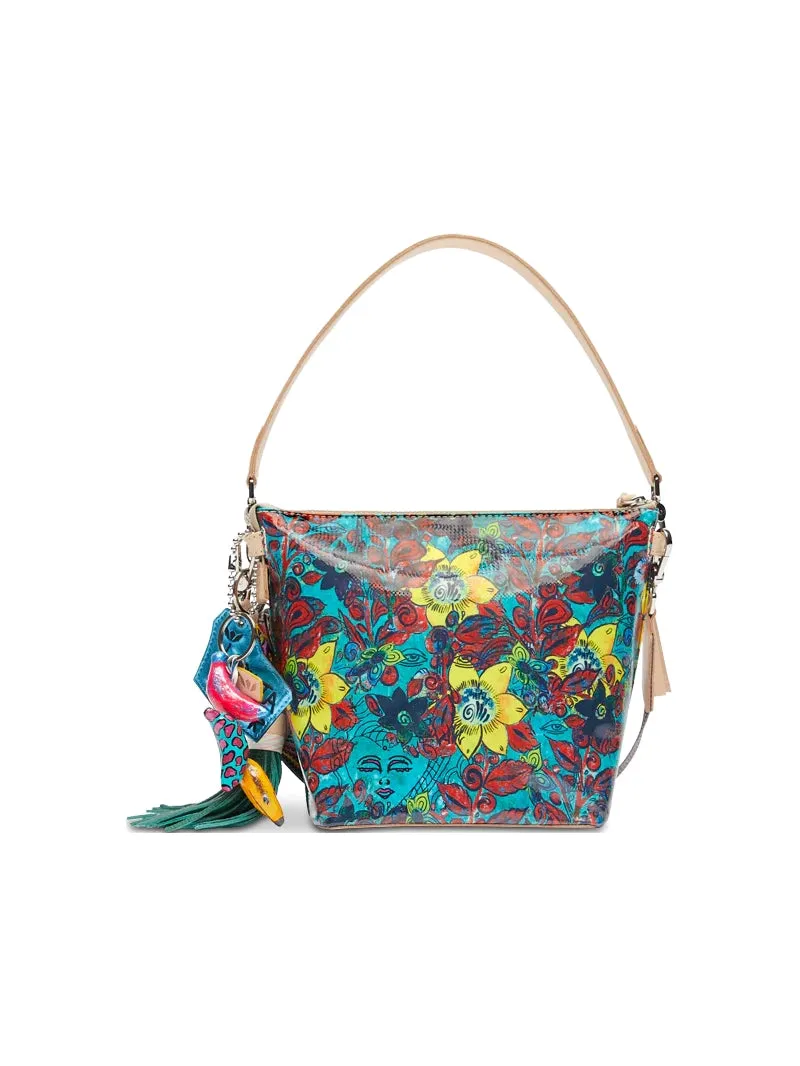 Consuela Wedge Bucket Bag: Jamie