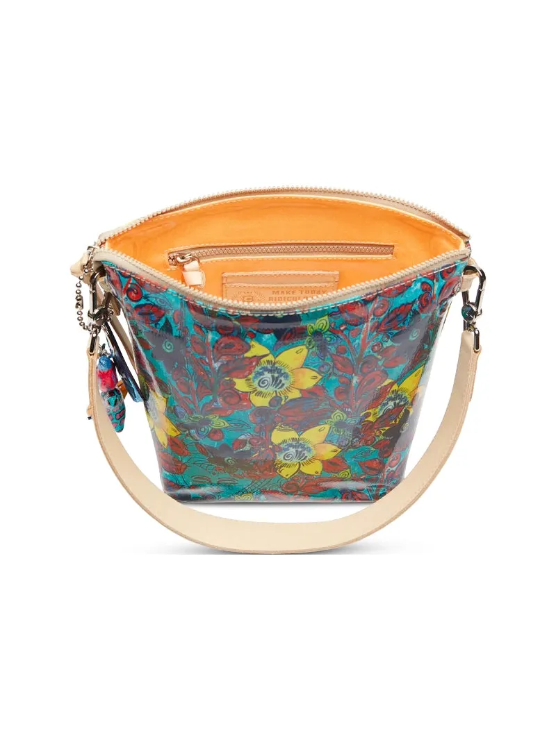 Consuela Wedge Bucket Bag: Jamie
