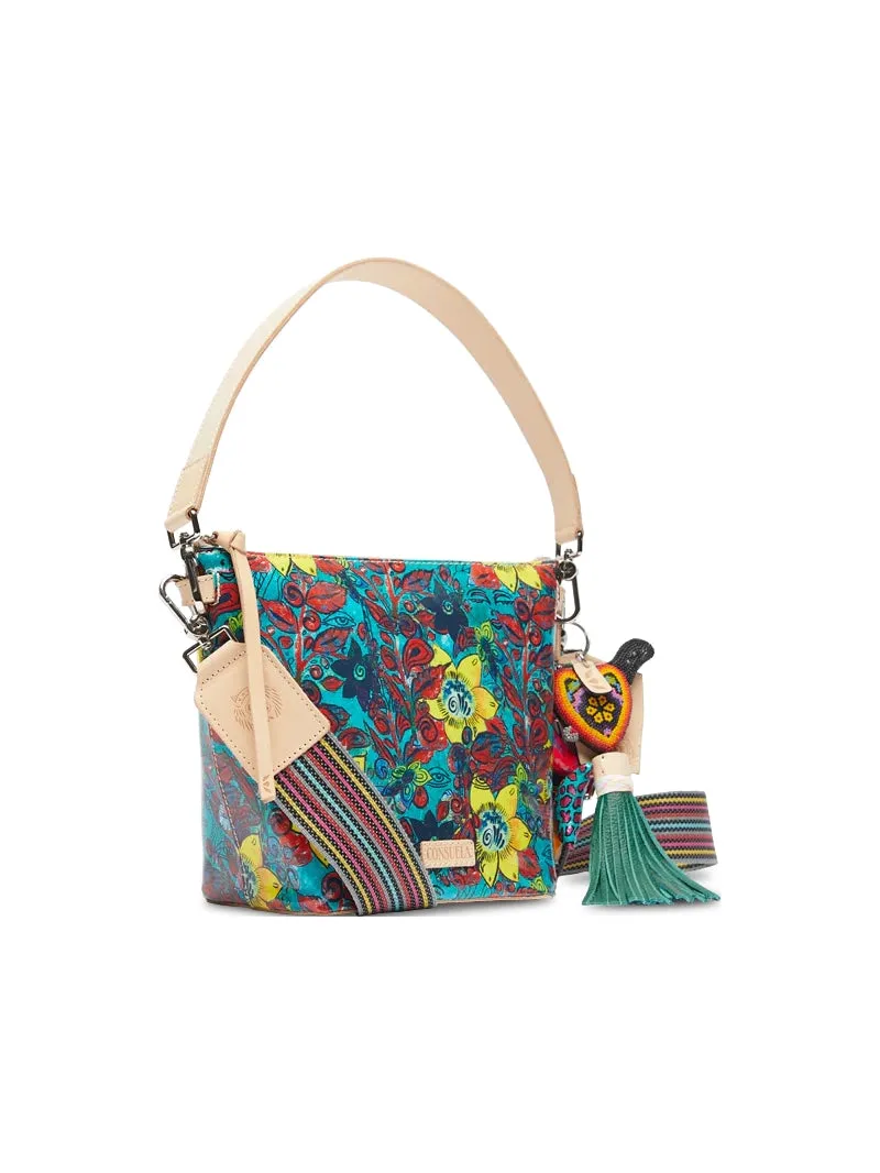 Consuela Wedge Bucket Bag: Jamie