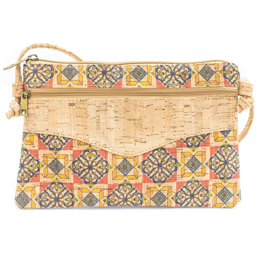 Cork Crossbody Bag – Two Patterns, Compact and Eco-Friendly BAGD-244