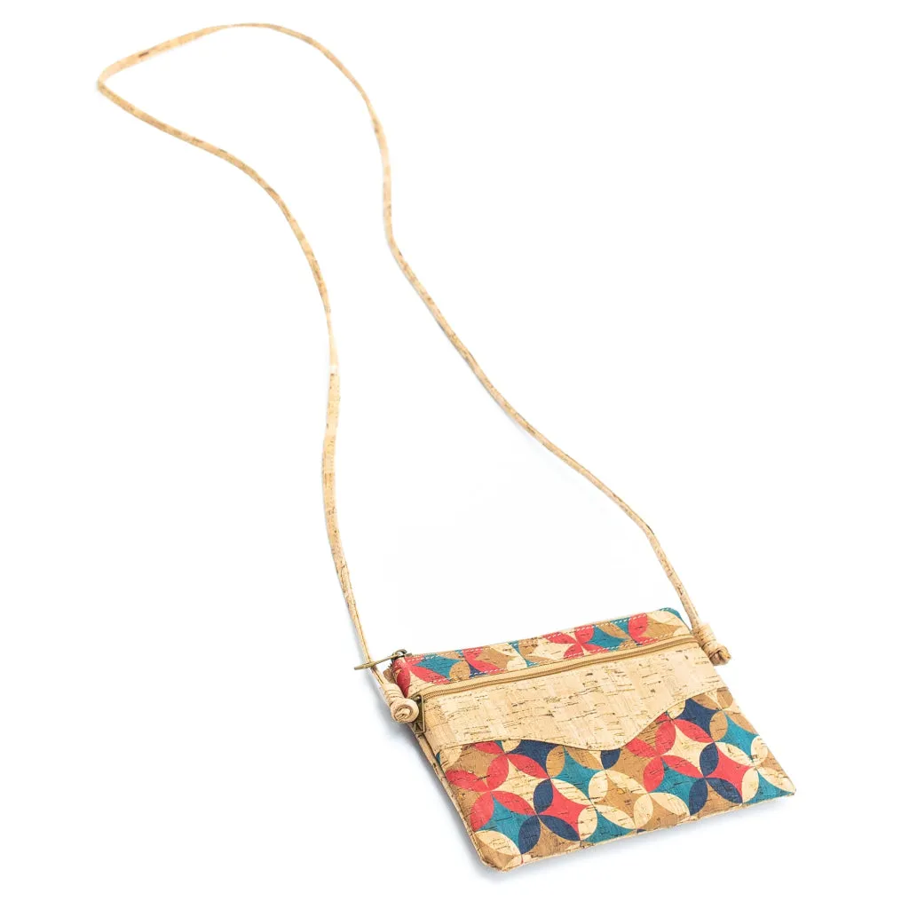 Cork Crossbody Bag – Two Patterns, Compact and Eco-Friendly BAGD-244