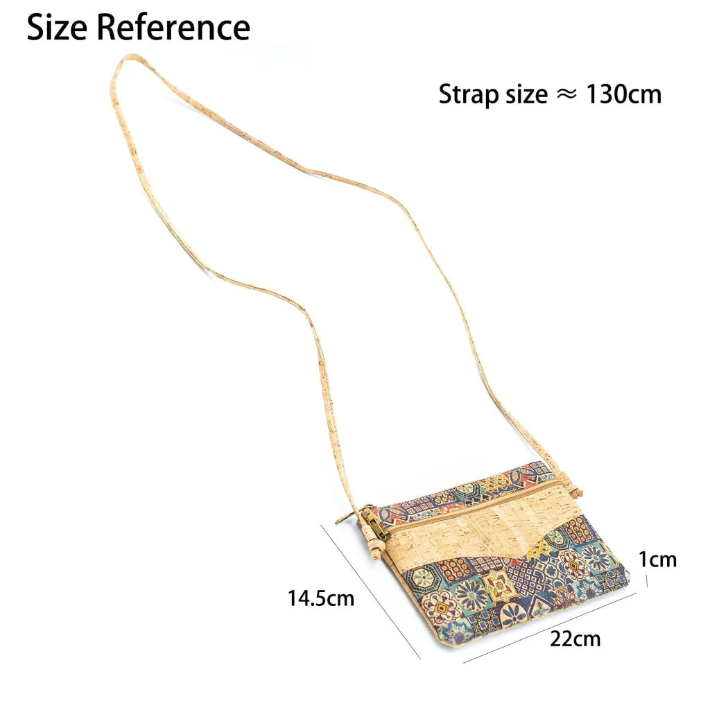 Cork Crossbody Bag – Two Patterns, Compact and Eco-Friendly BAGD-244