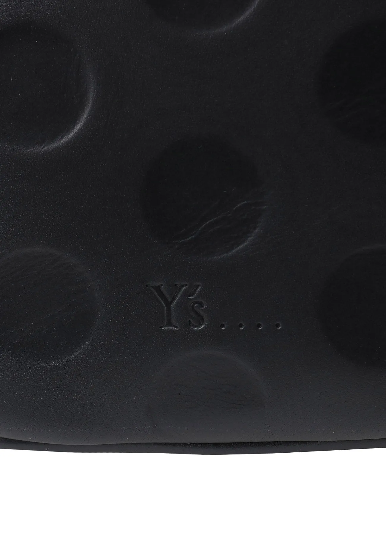 COW LEATHER SQUARE BAG