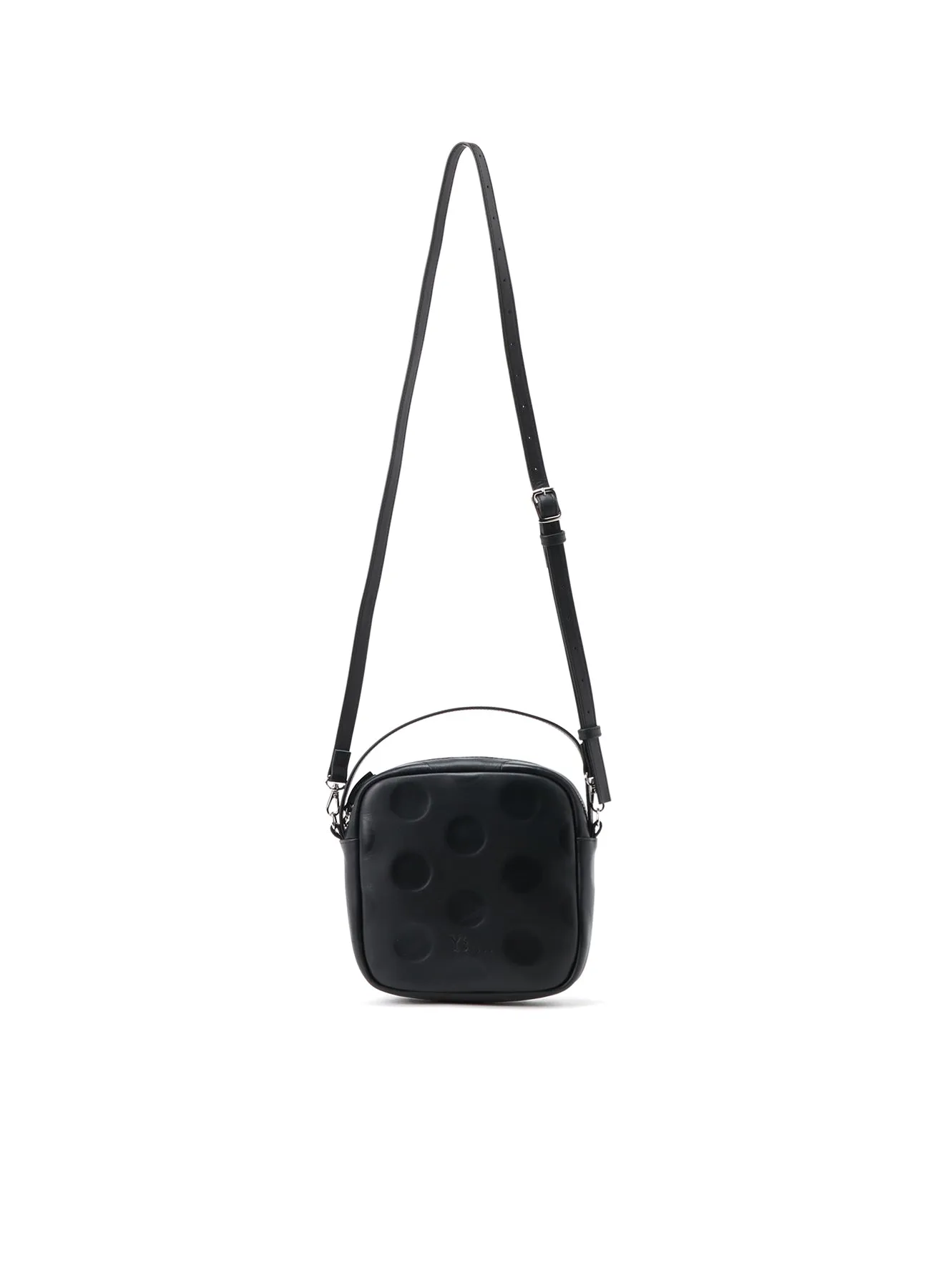 COW LEATHER SQUARE BAG