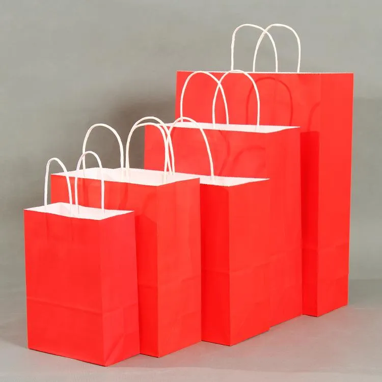 Creative Handmade Kraft Gift Bags