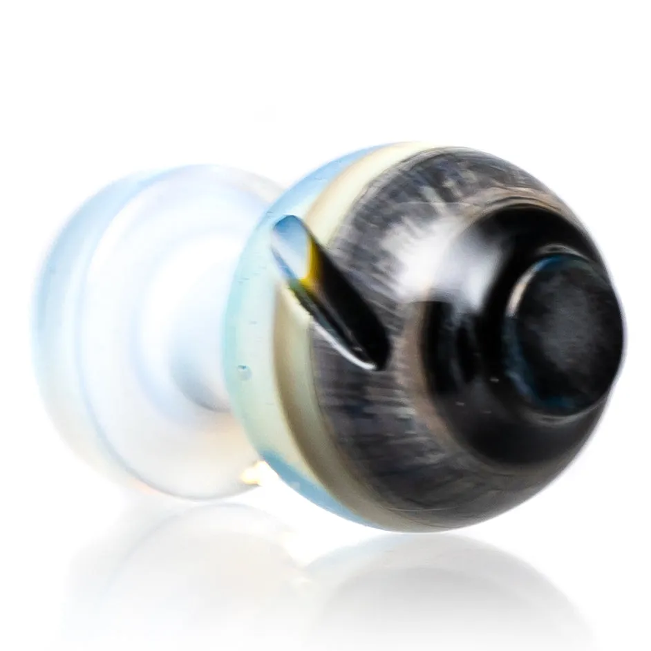 Cripple Hill Glass - Spinner Cap - 20mm - Ghost & Striking
