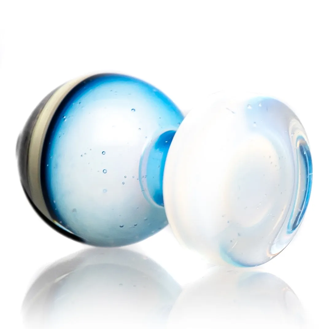 Cripple Hill Glass - Spinner Cap - 20mm - Ghost & Striking