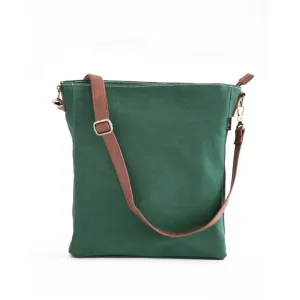 Crossbody Bag - Waxed Hunter Green