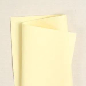 Custard Pure Wool Felt
