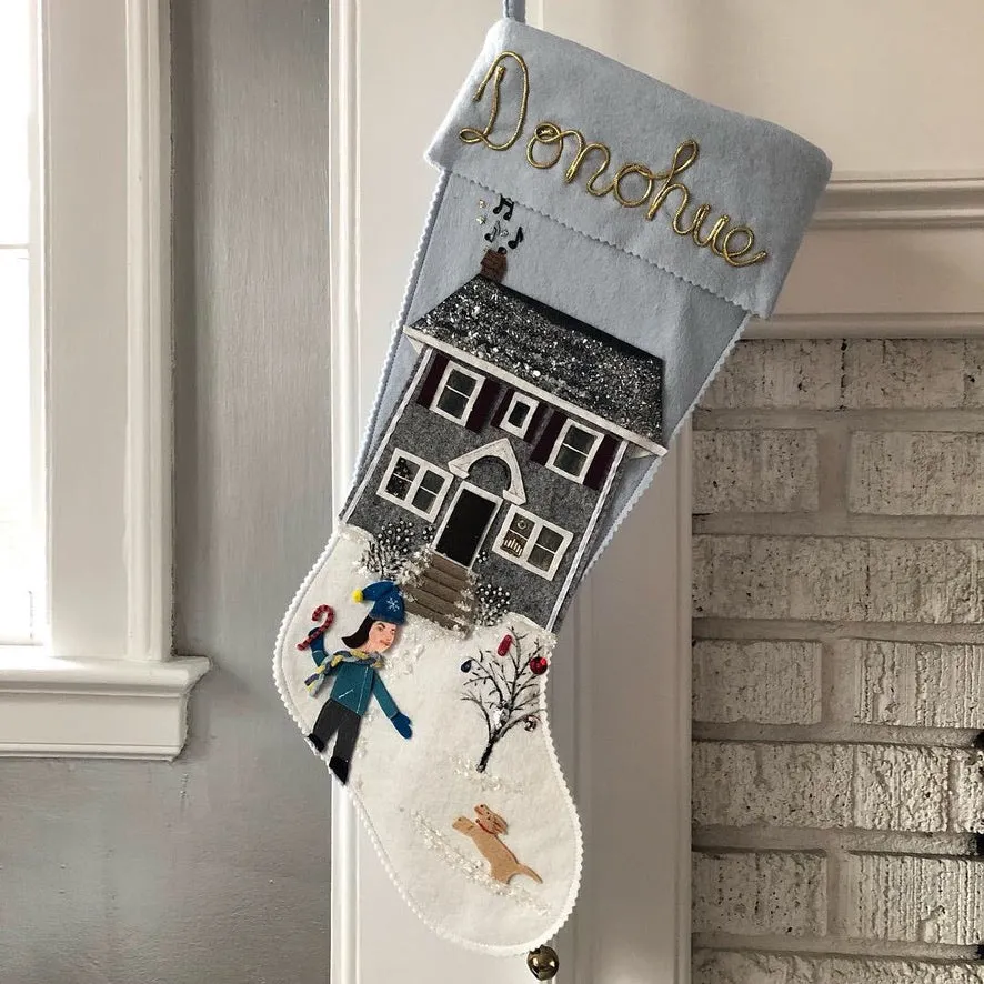 Custom Christmas Stocking: Deposit