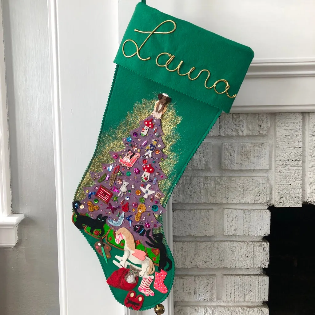Custom Christmas Stocking: Deposit