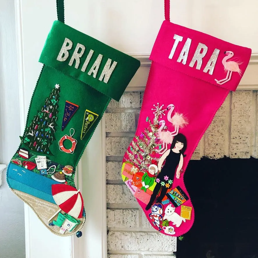 Custom Christmas Stocking: Deposit