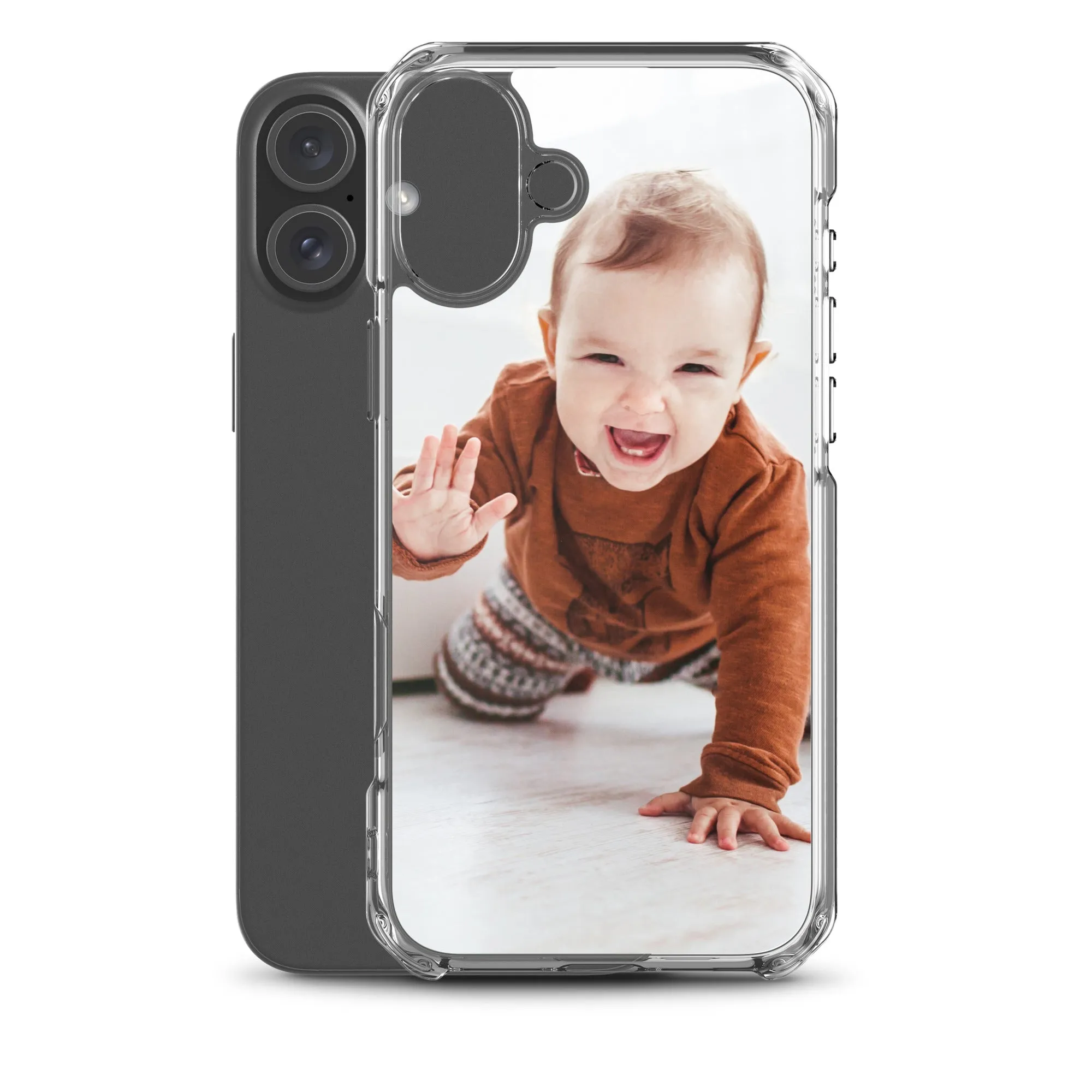 Custom iPhone 16 15 14 13 12 Pro Max Case, Personalized Photo Customized Print Cute Gift iPhone 11 Mini SE XS XR X 7 Plus 8 Cover