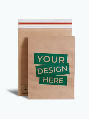 Custom Kraft Paper Mailers For Environmentally Friendly Packaging.