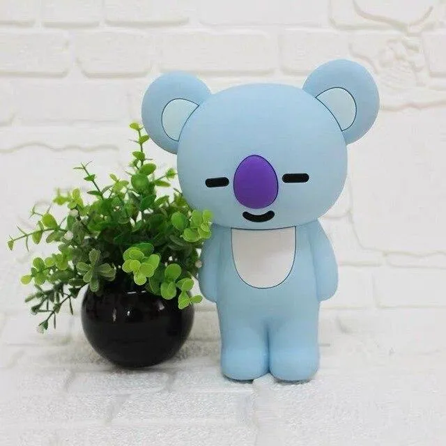 Cute Cartoon silicone pencil,pen, cosmetics bag