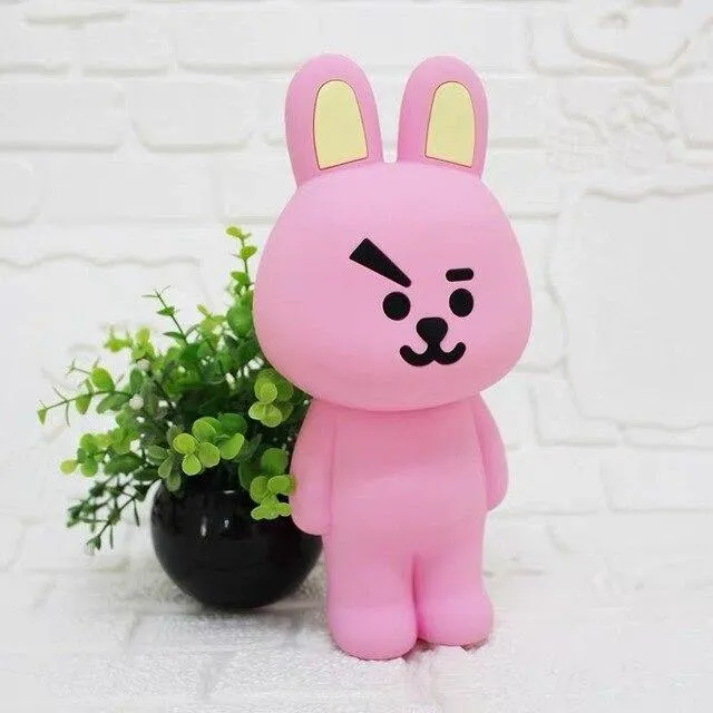 Cute Cartoon silicone pencil,pen, cosmetics bag