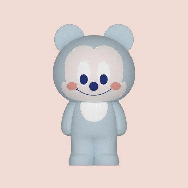 Cute Cartoon silicone pencil,pen, cosmetics bag