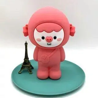 Cute Cartoon silicone pencil,pen, cosmetics bag