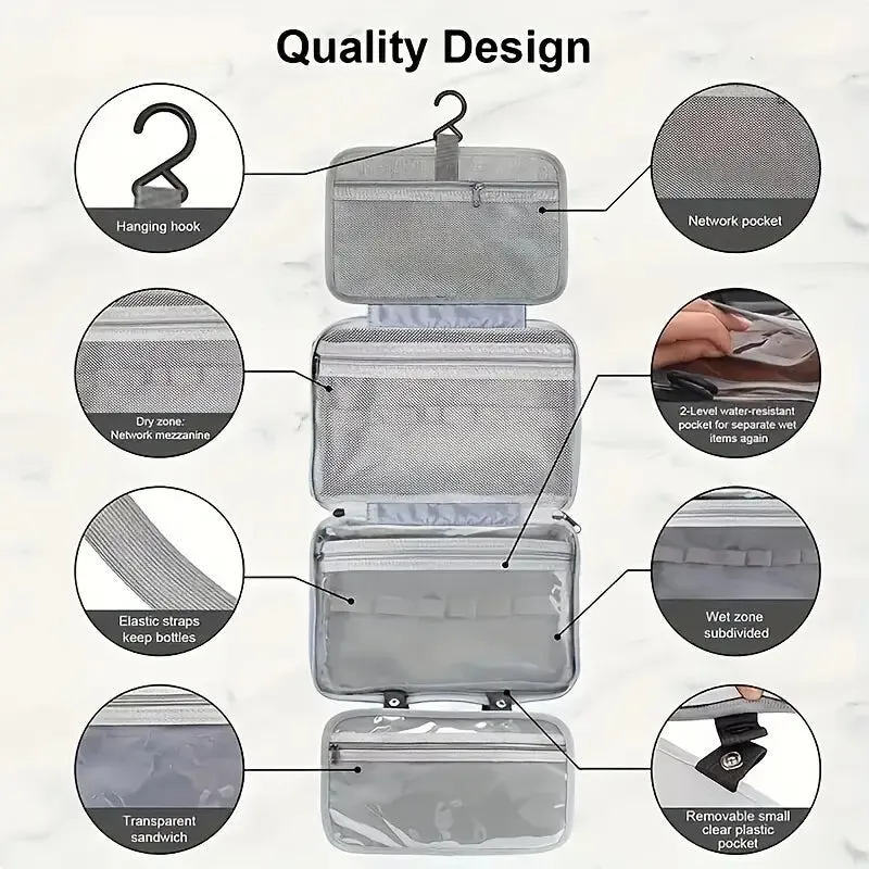 D0002 Medium Cosmetic Travel Bag