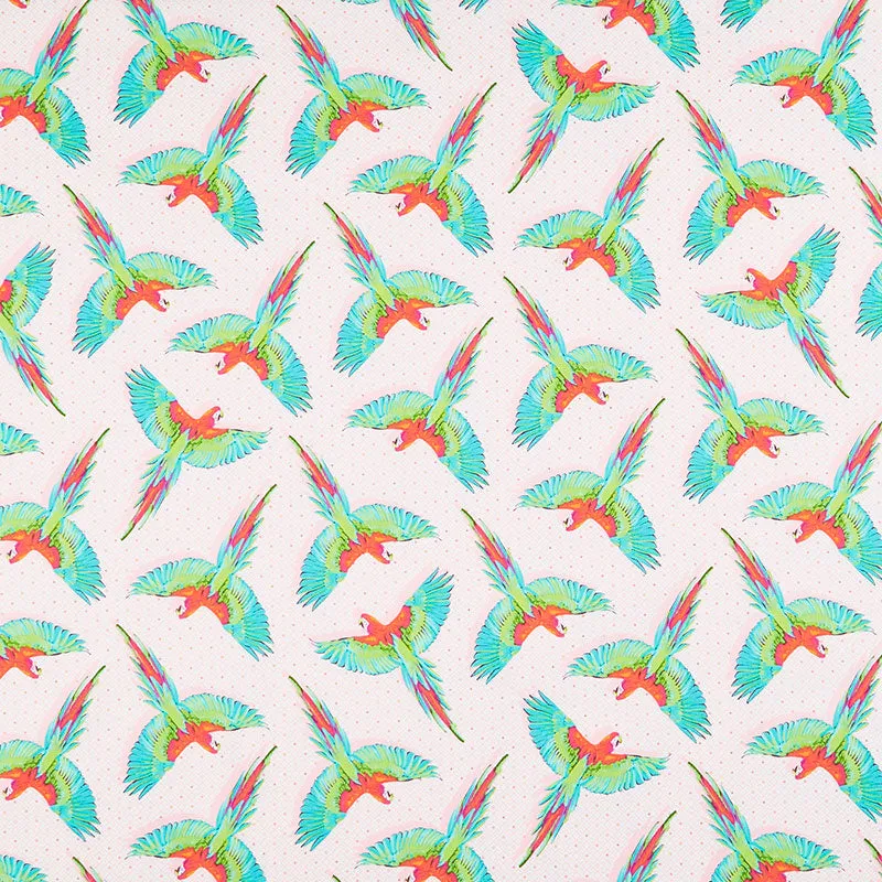 Daydreamer - Macaw Ya Later Dragonfruit Yardage