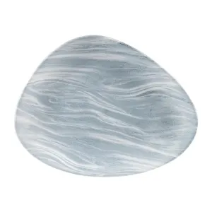 DF728 Churchill Fluid Triangle Chef Plates Pearl Grey 205 x 265mm (Pack of 12)