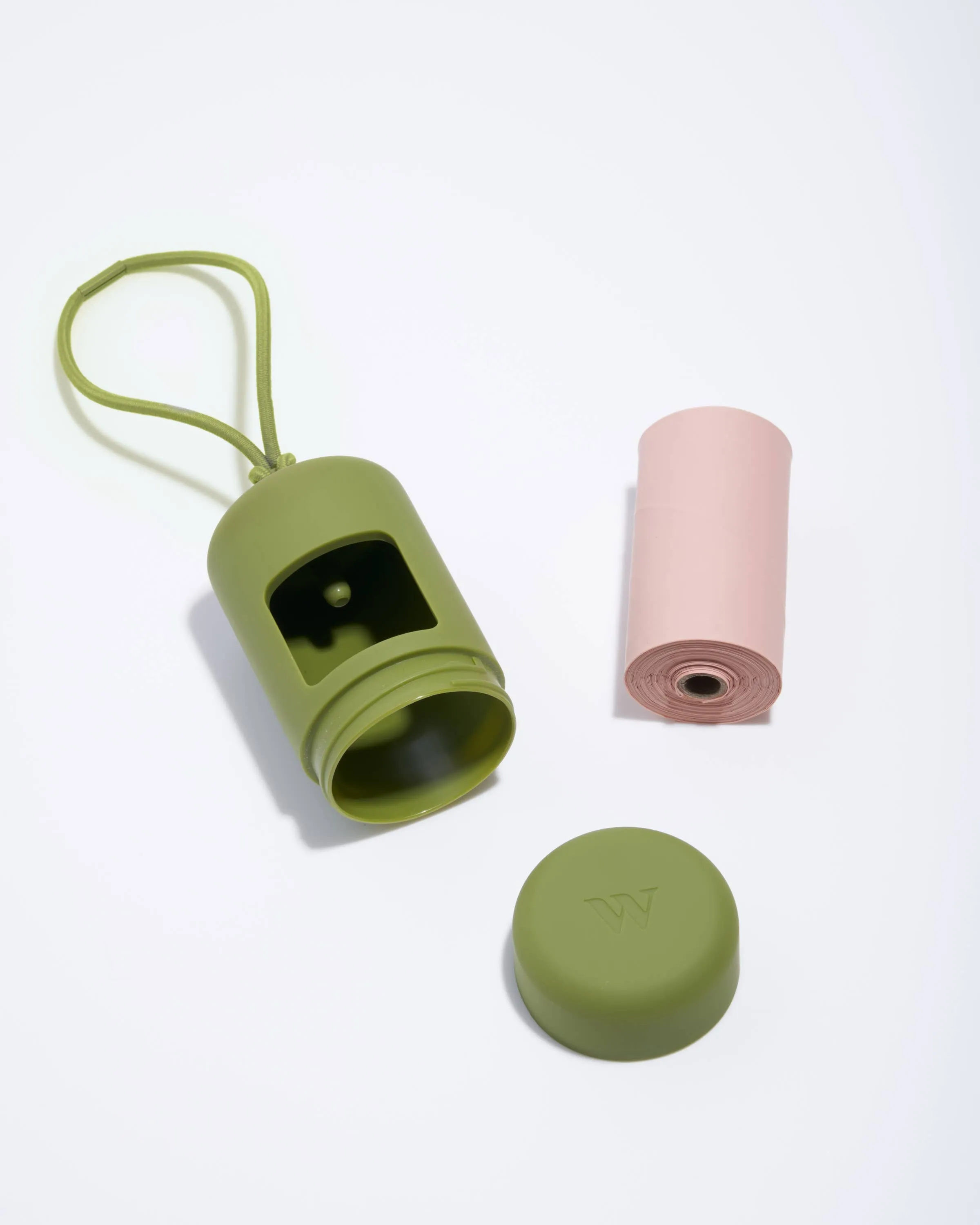 Dog Poop Bag Dispenser Carrier: Navy