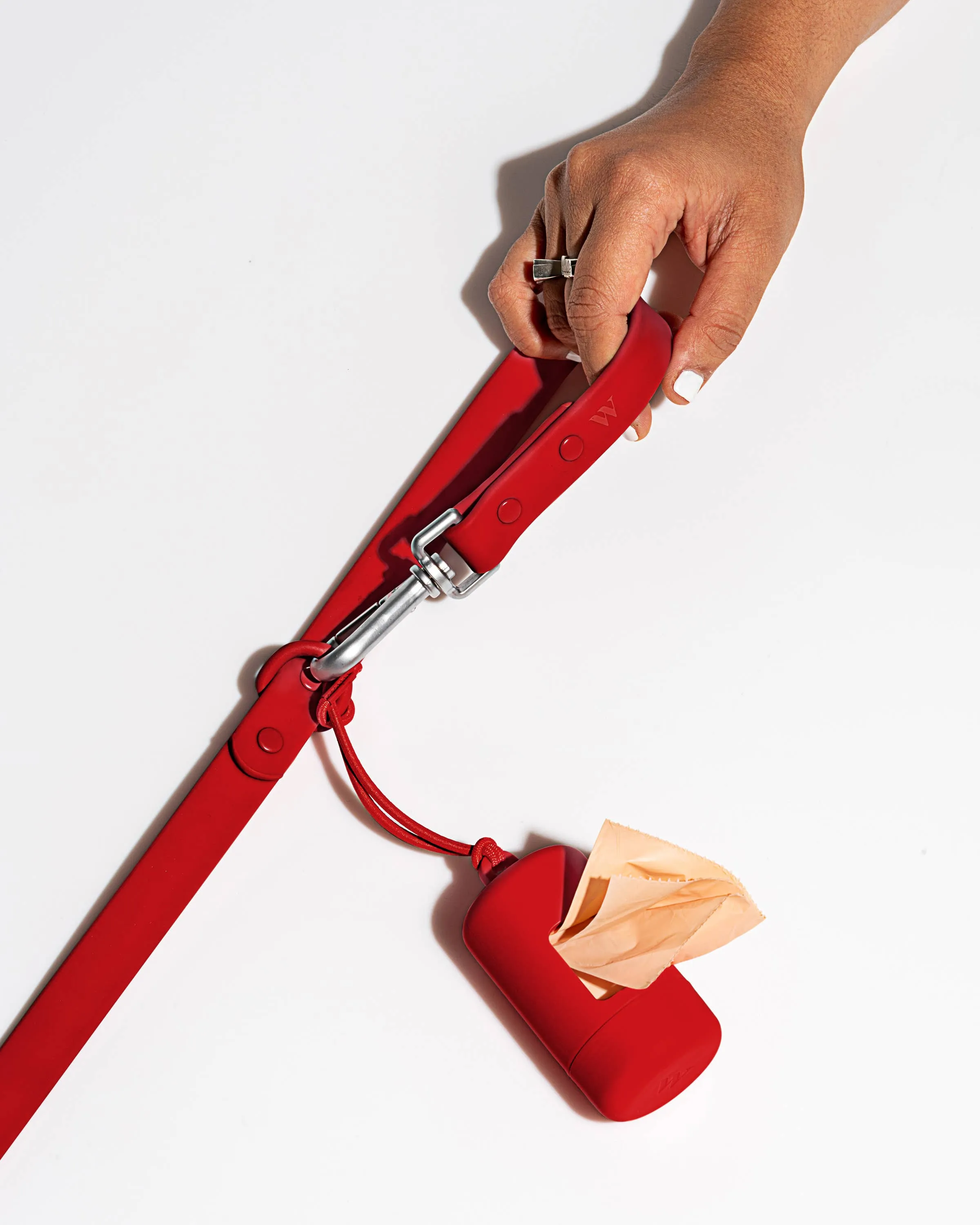 Dog Poop Bag Dispenser Carrier: Navy