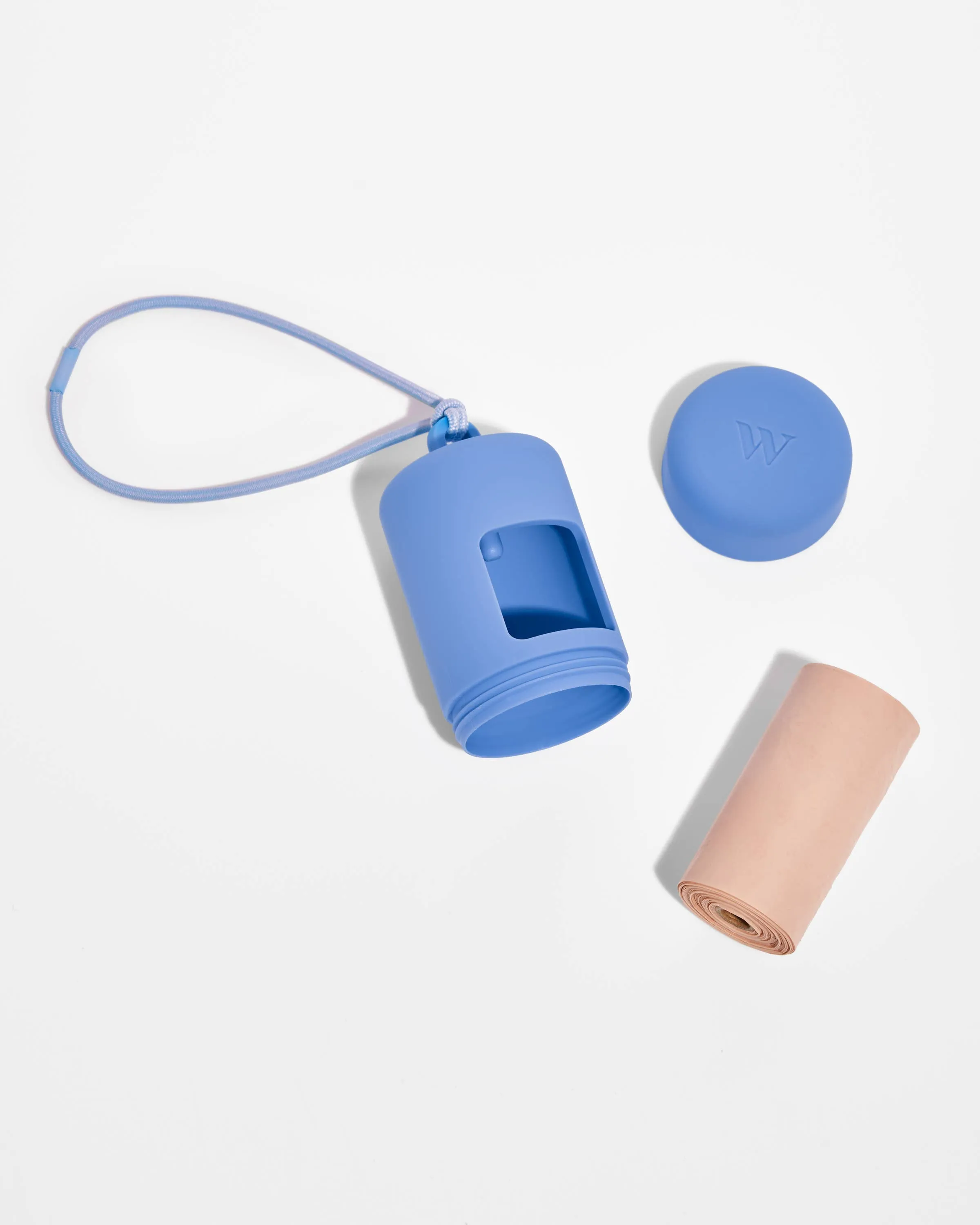 Dog Poop Bag Dispenser Carrier: Navy