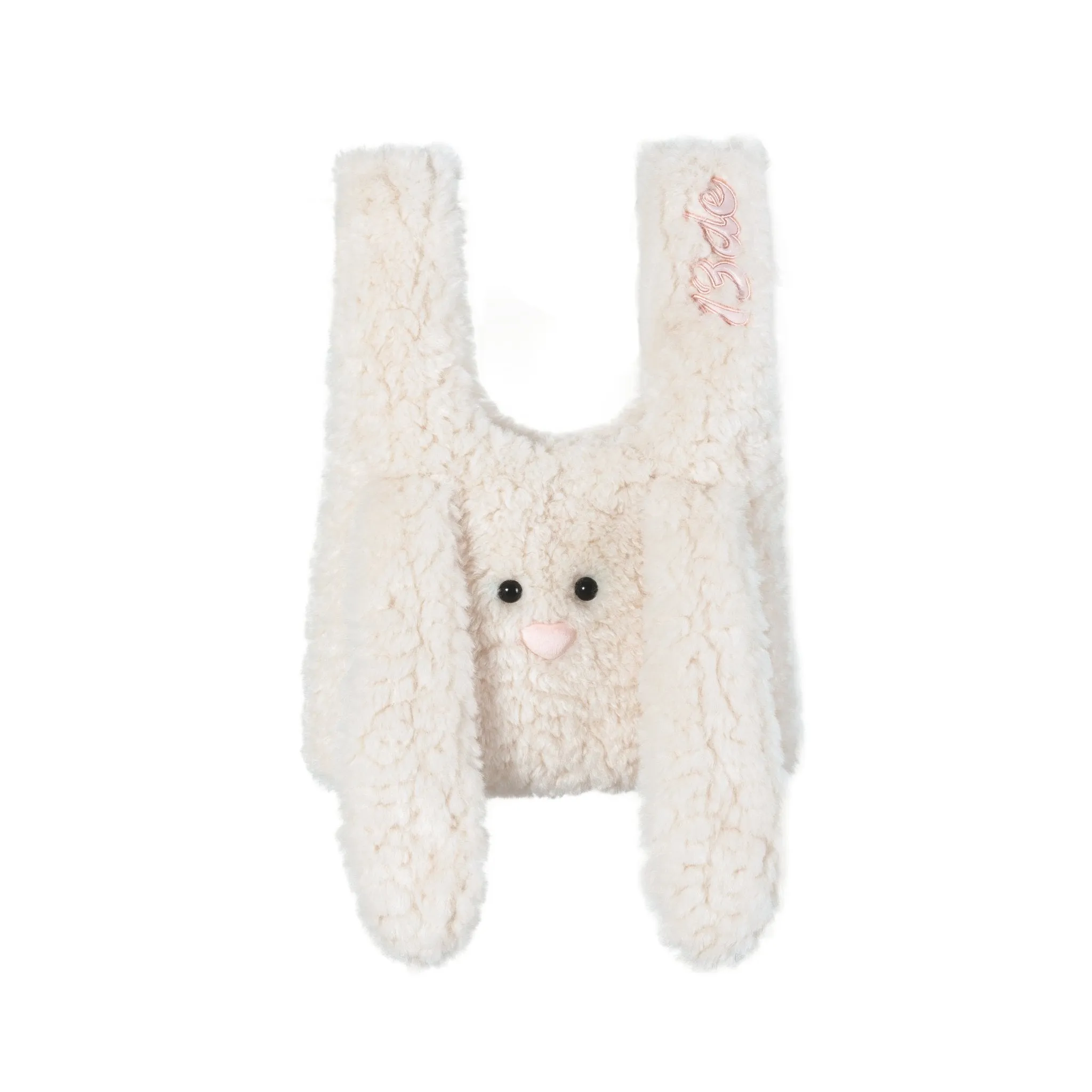Doozoo Fuzzy Handbag In White