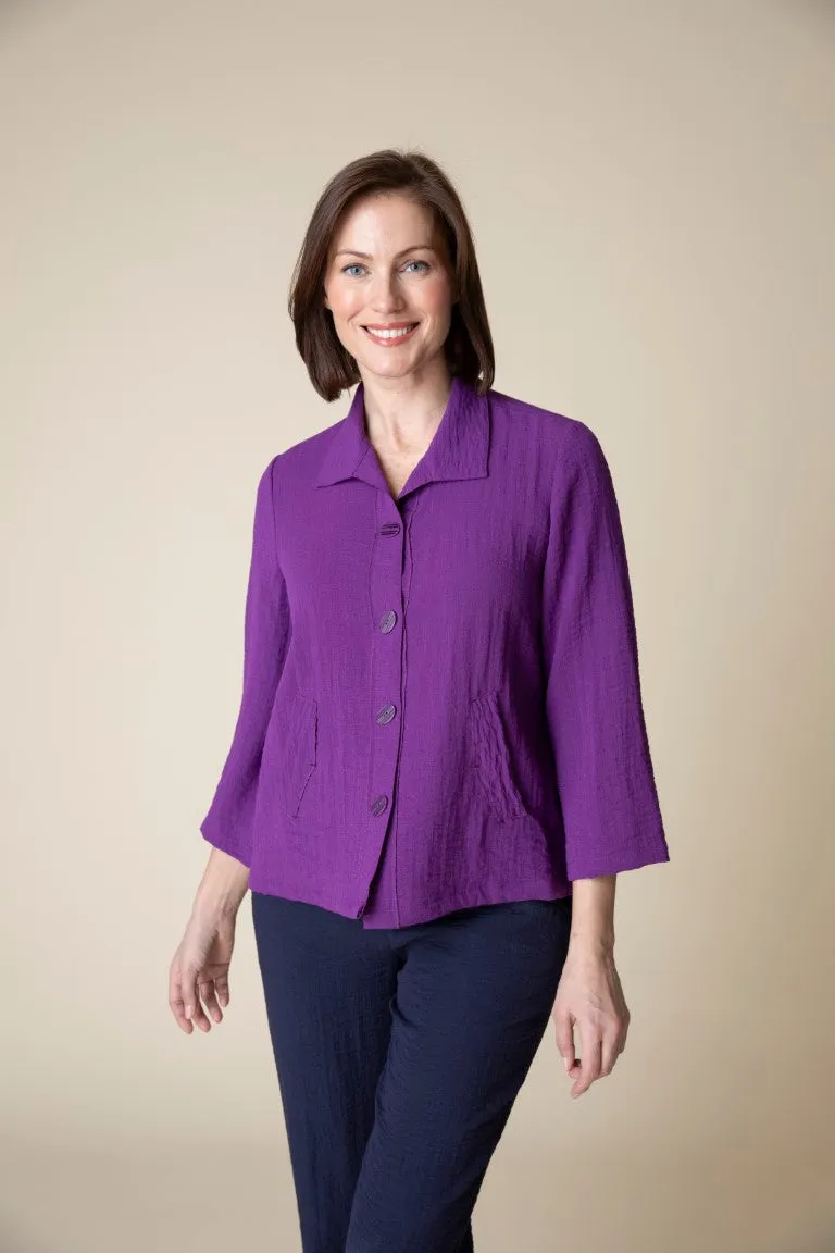 Express Travel Pleat Back Jacket