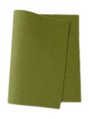 Felt ~ 100% Wool ~ 1-1.2mm thick ~ Moss ~ Colour 541