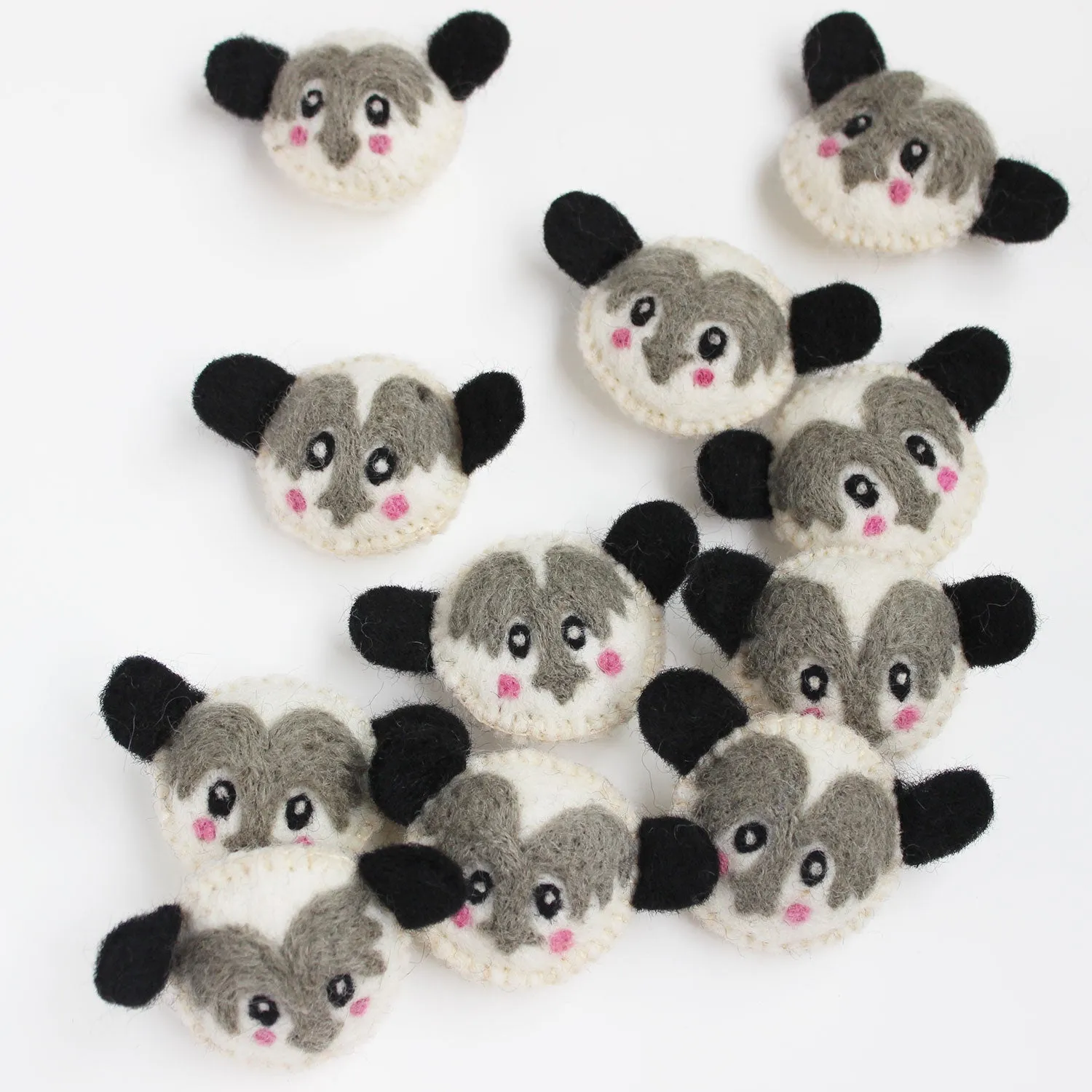 Felt Animal Heads Assorted