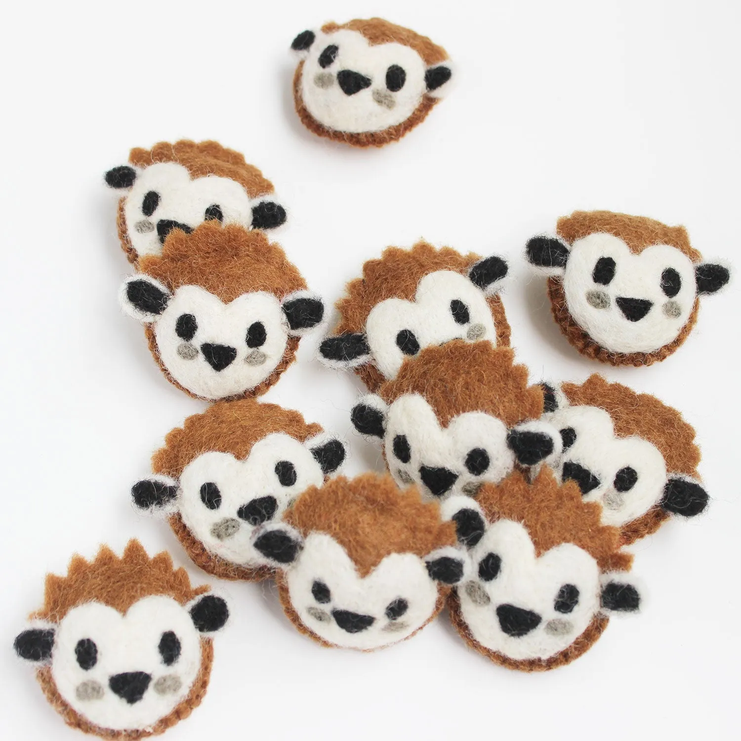 Felt Animal Heads Assorted