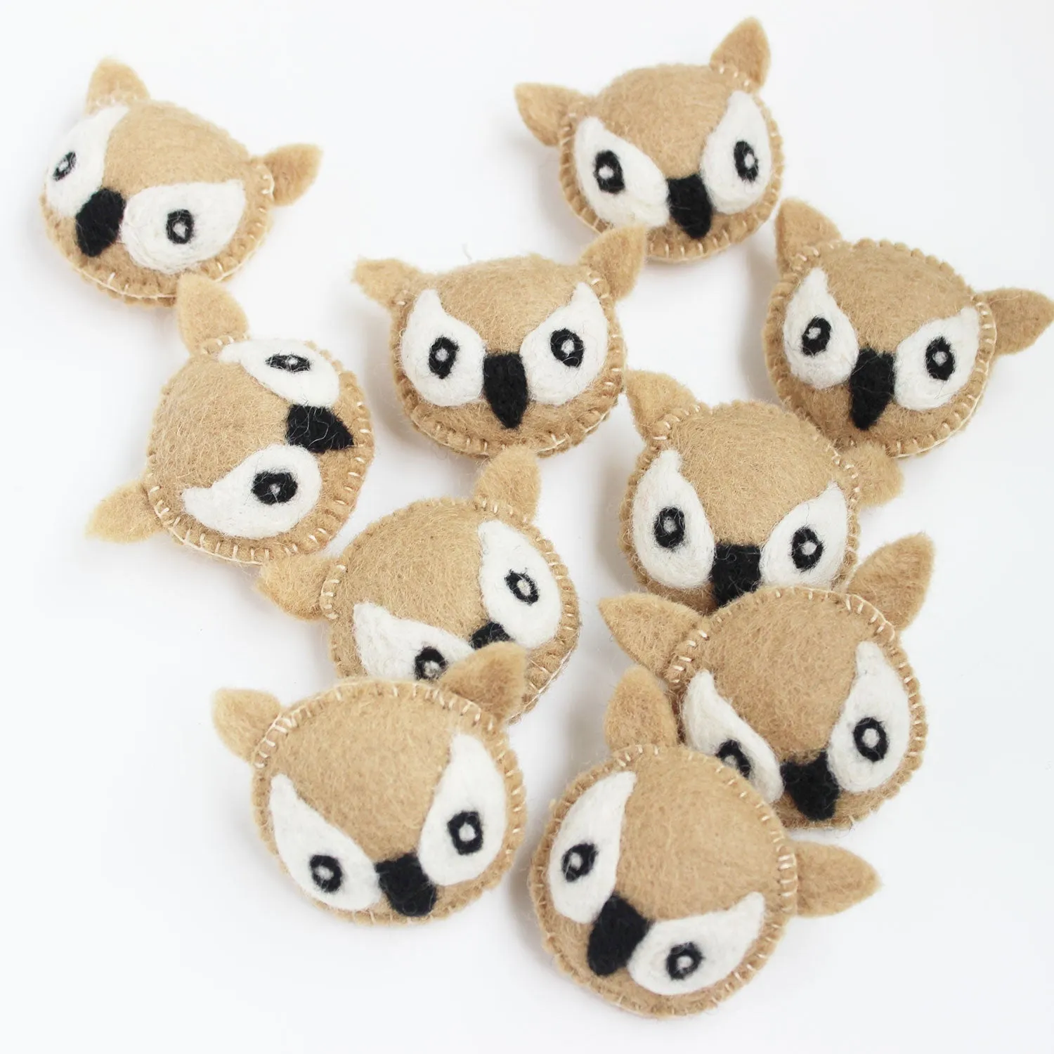 Felt Animal Heads Assorted