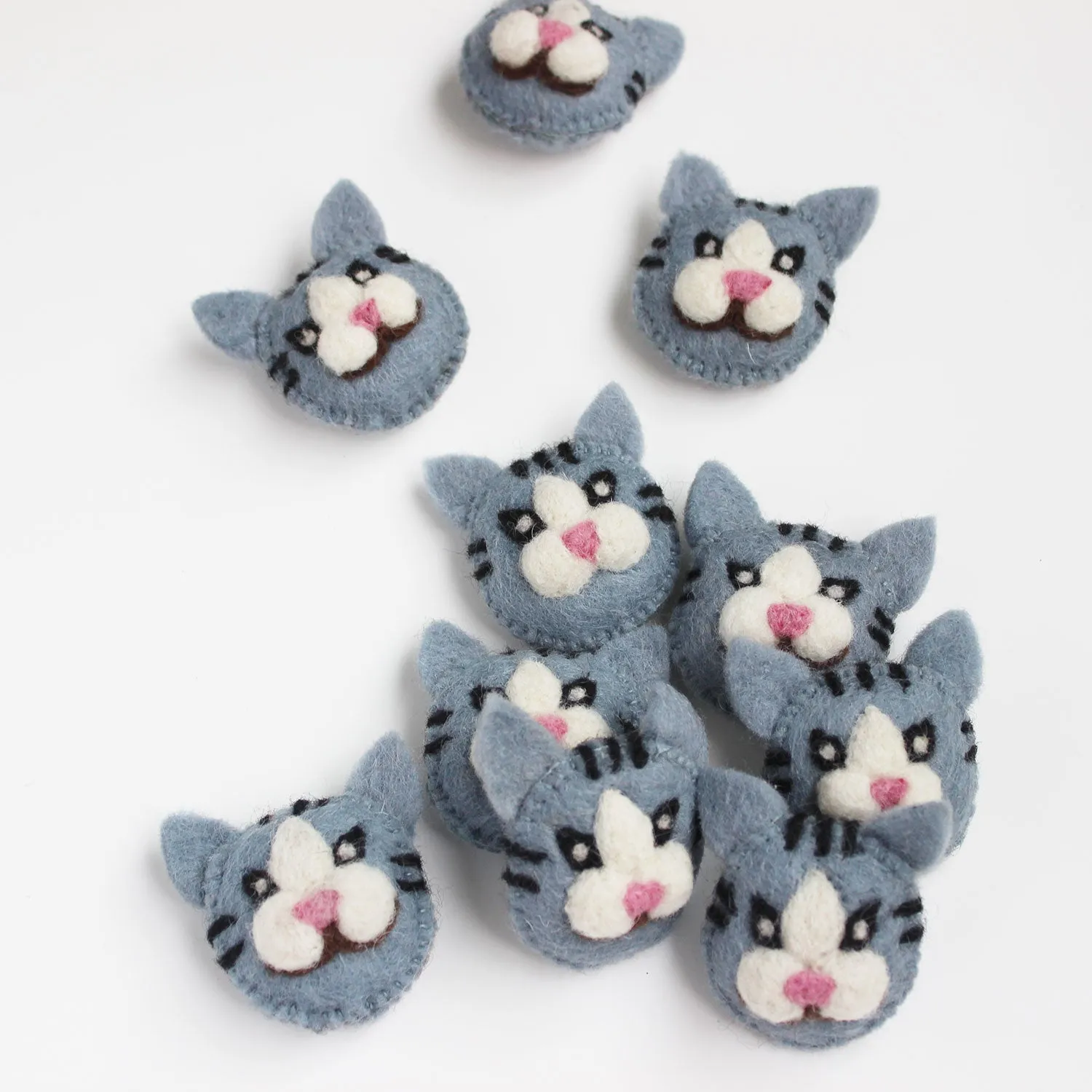 Felt Animal Heads Assorted