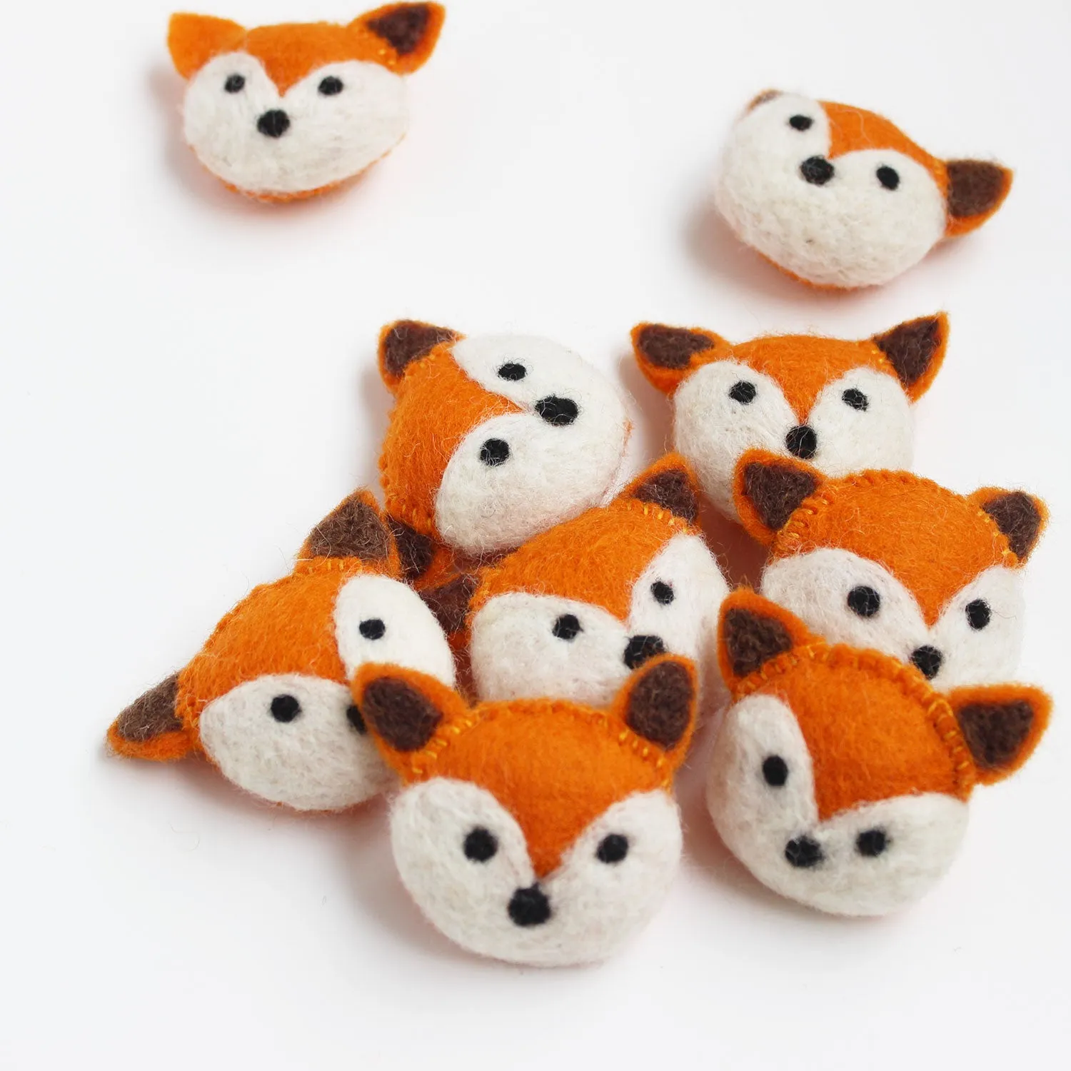 Felt Animal Heads Assorted