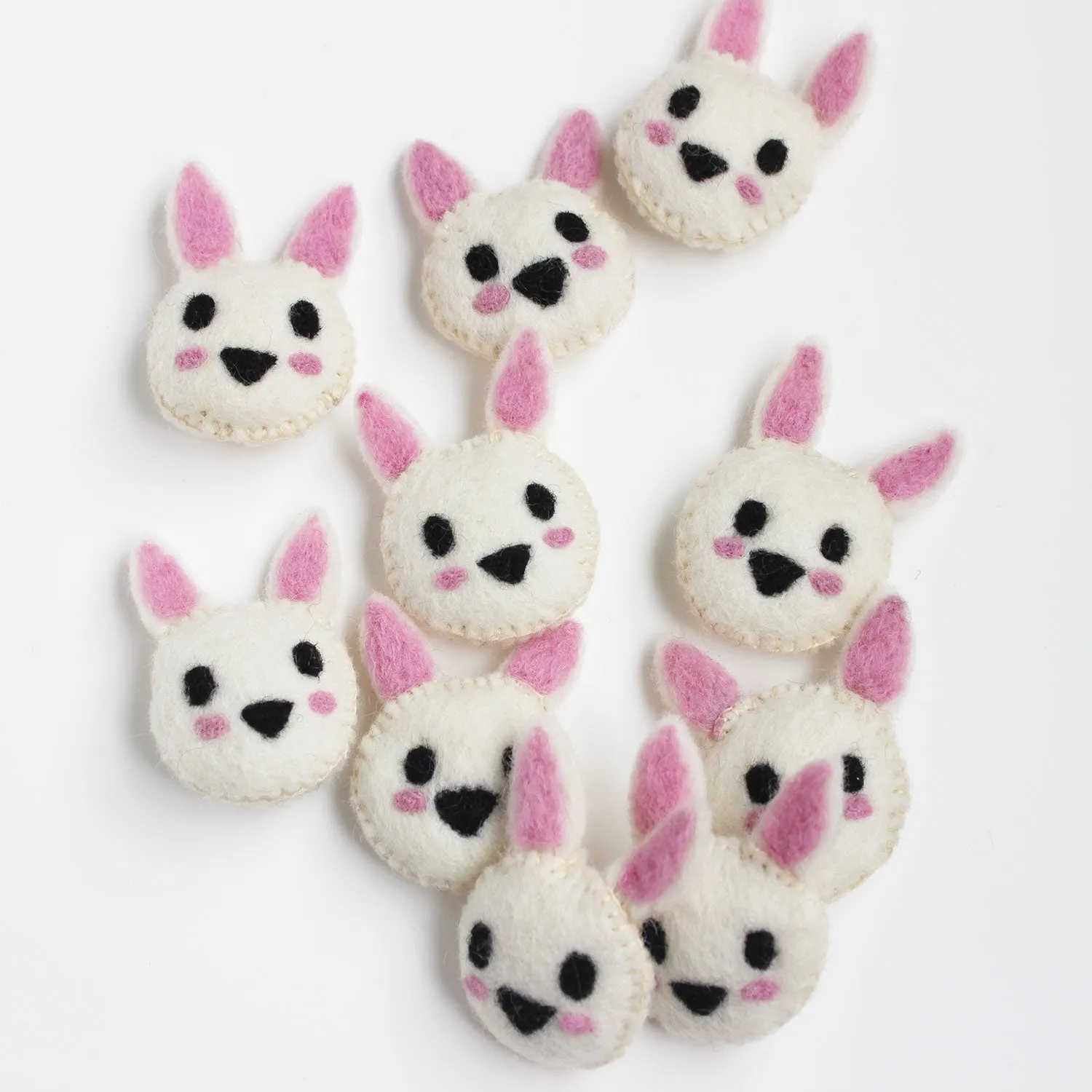 Felt Animal Heads Assorted