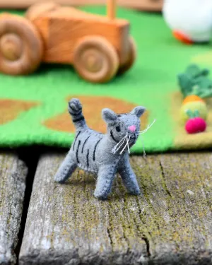 Felt Cat Farm Animal Toy