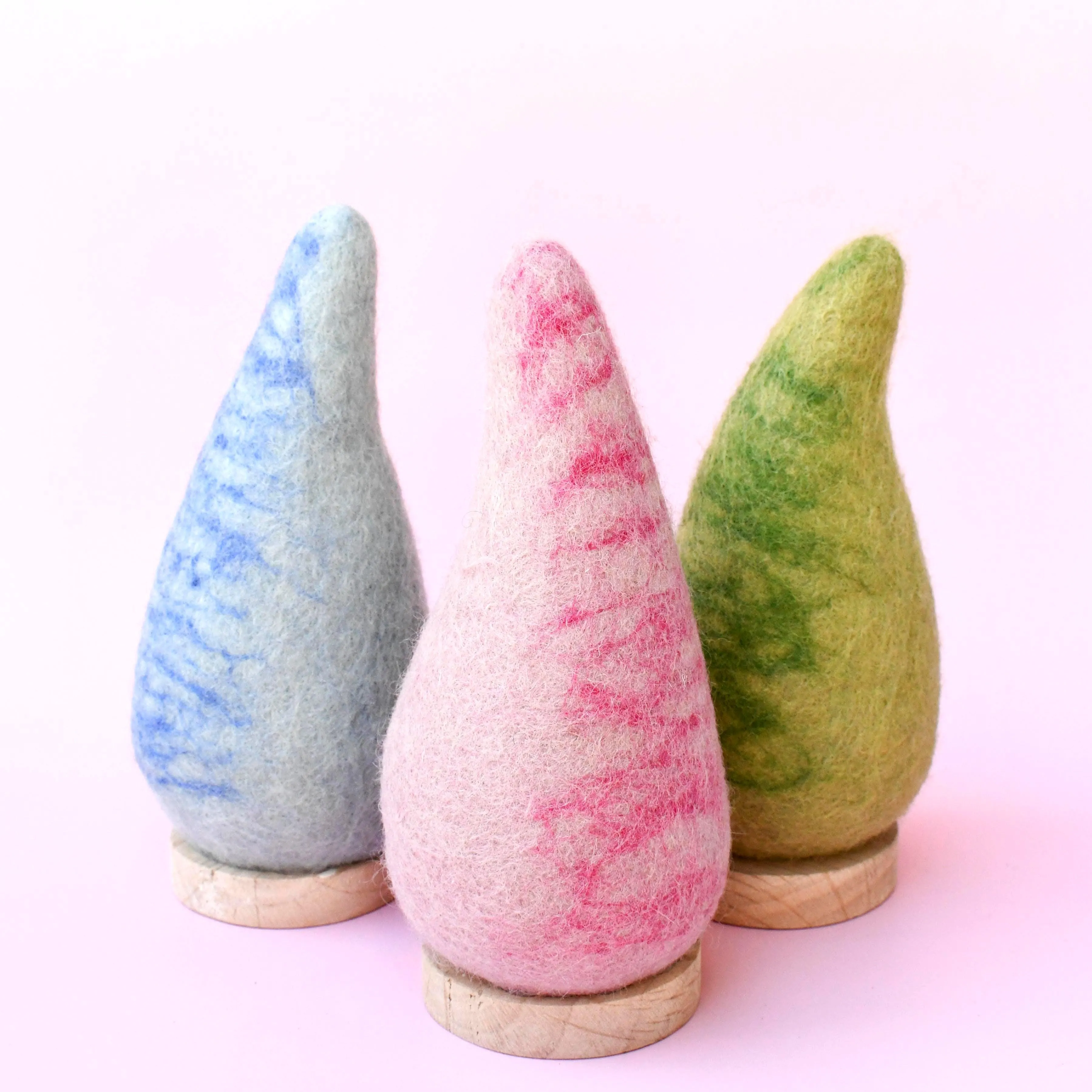 Felt Fir Tree - Pink