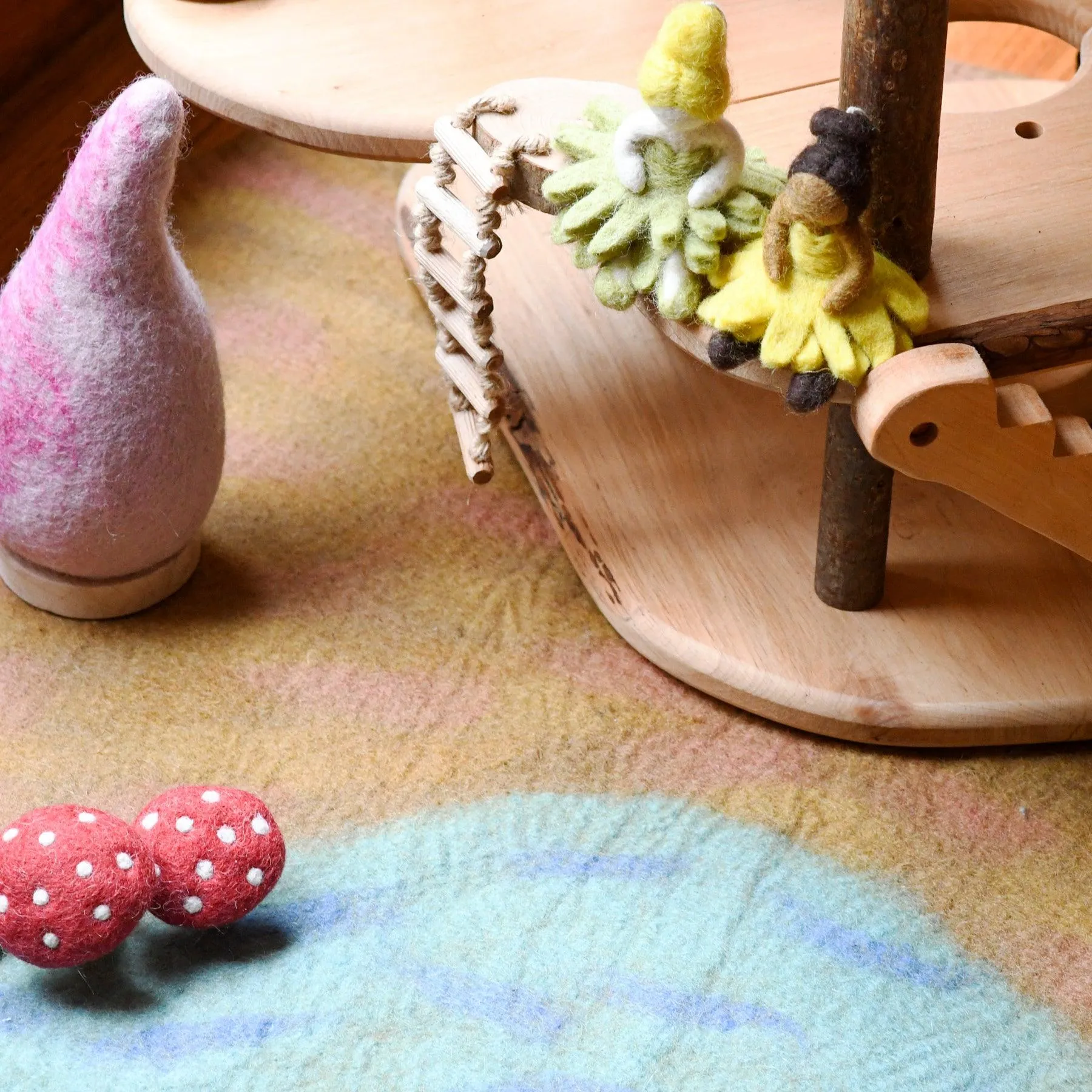 Felt Fir Tree - Pink