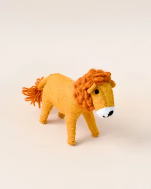 Felt Lion Soft Toy for Safari Play