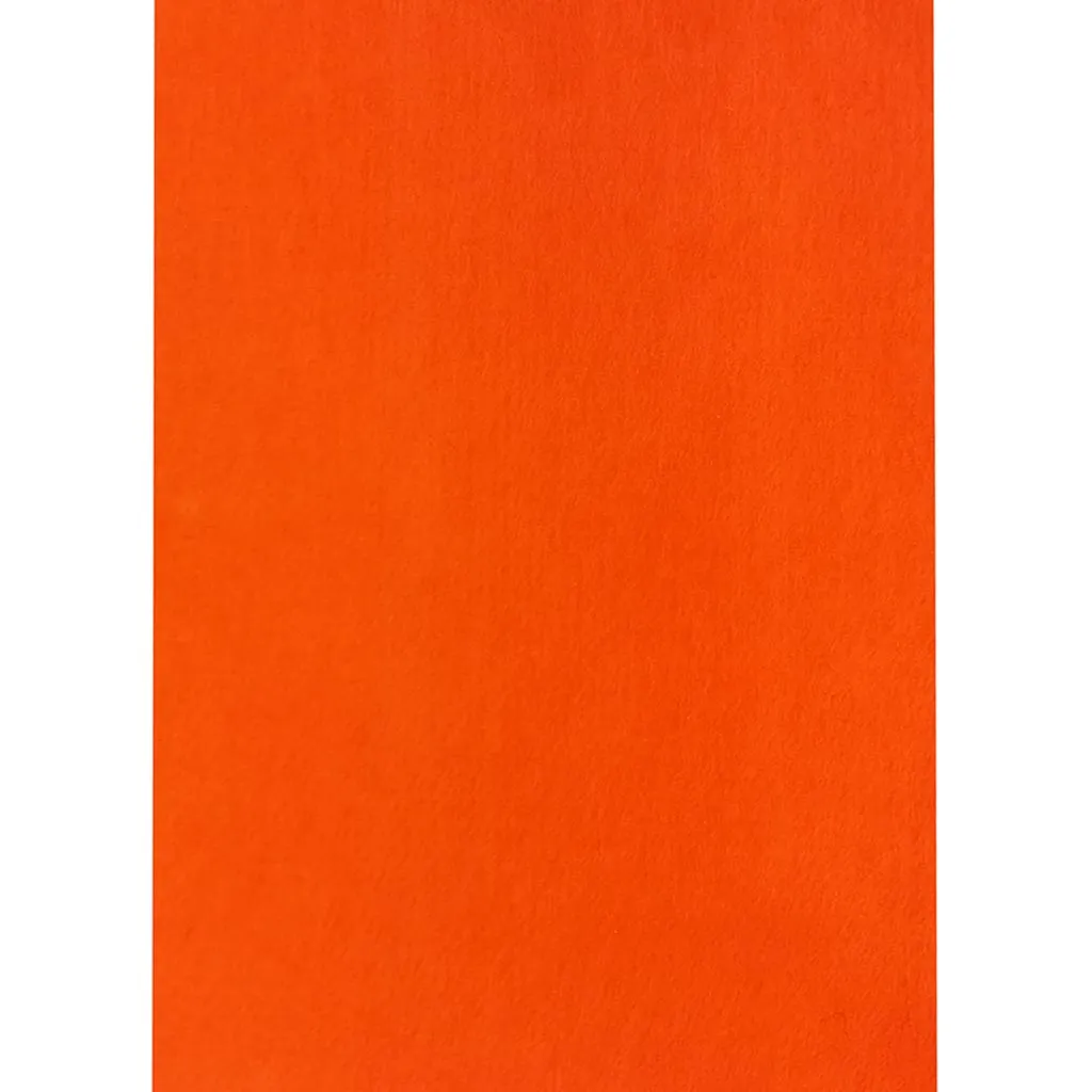 Felt Sheet 12 x 18in Tangerine