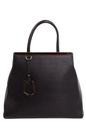 Fendi Black Sac Du Jour Large Handbag