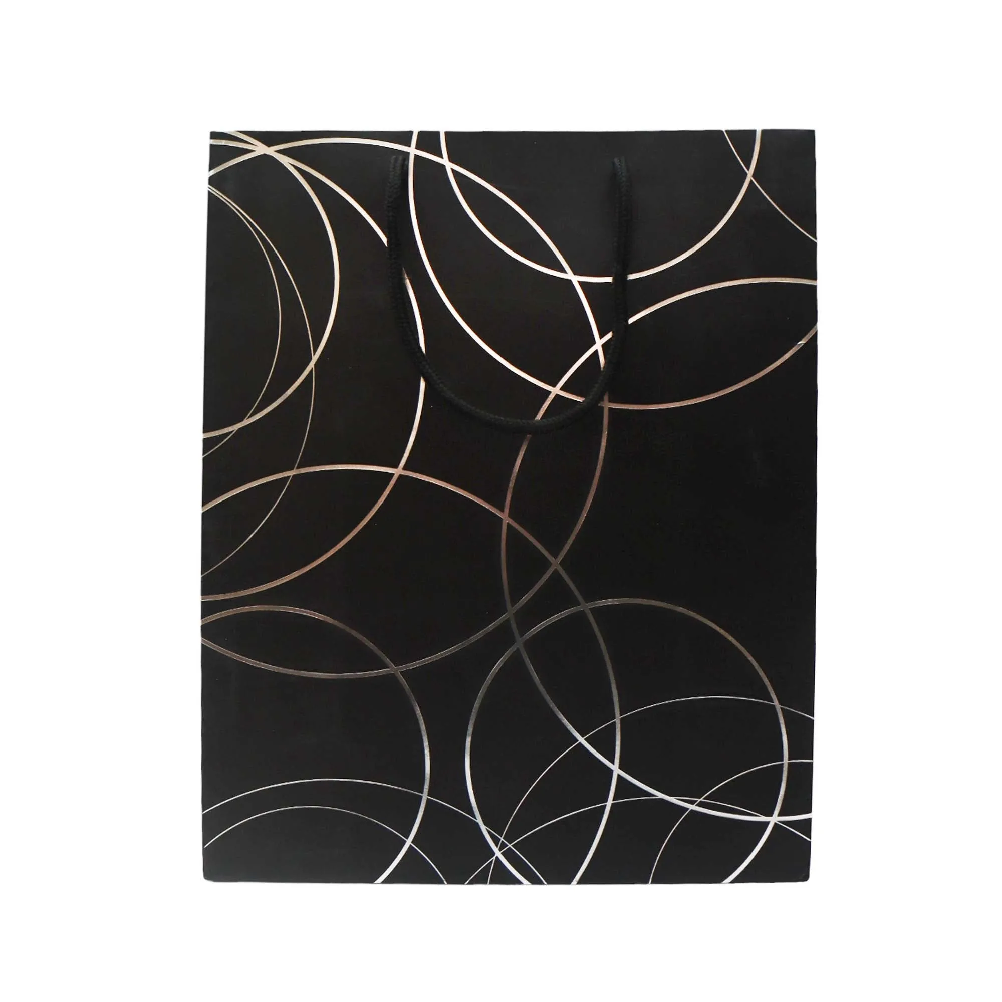 Gift Paper Bag Cirlces 18x23cm Small