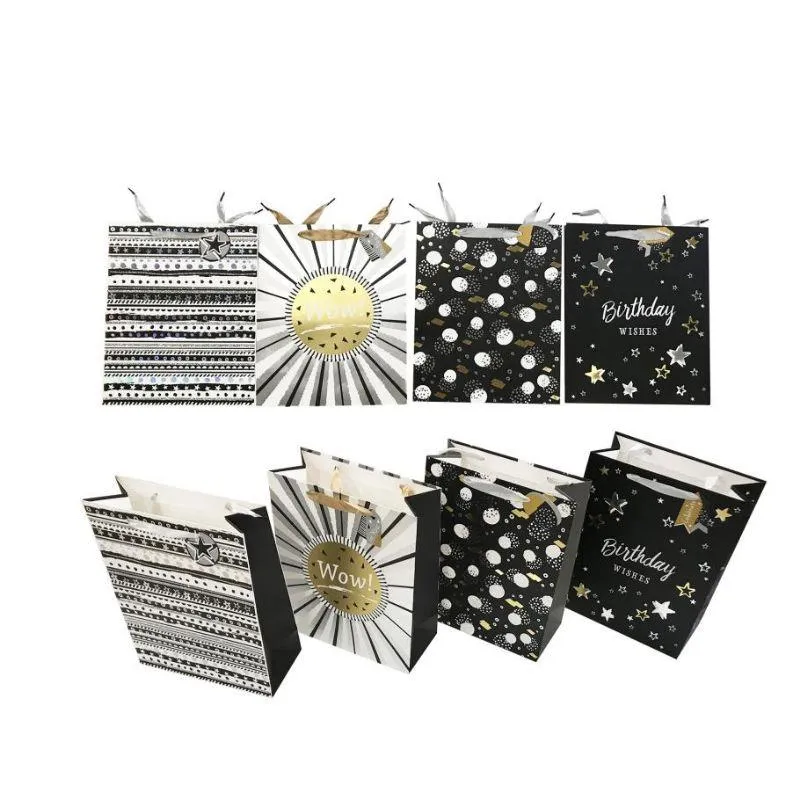 Glitzy Birthday Series Premium Gift Bag - 26cm x 32cm x 12cm