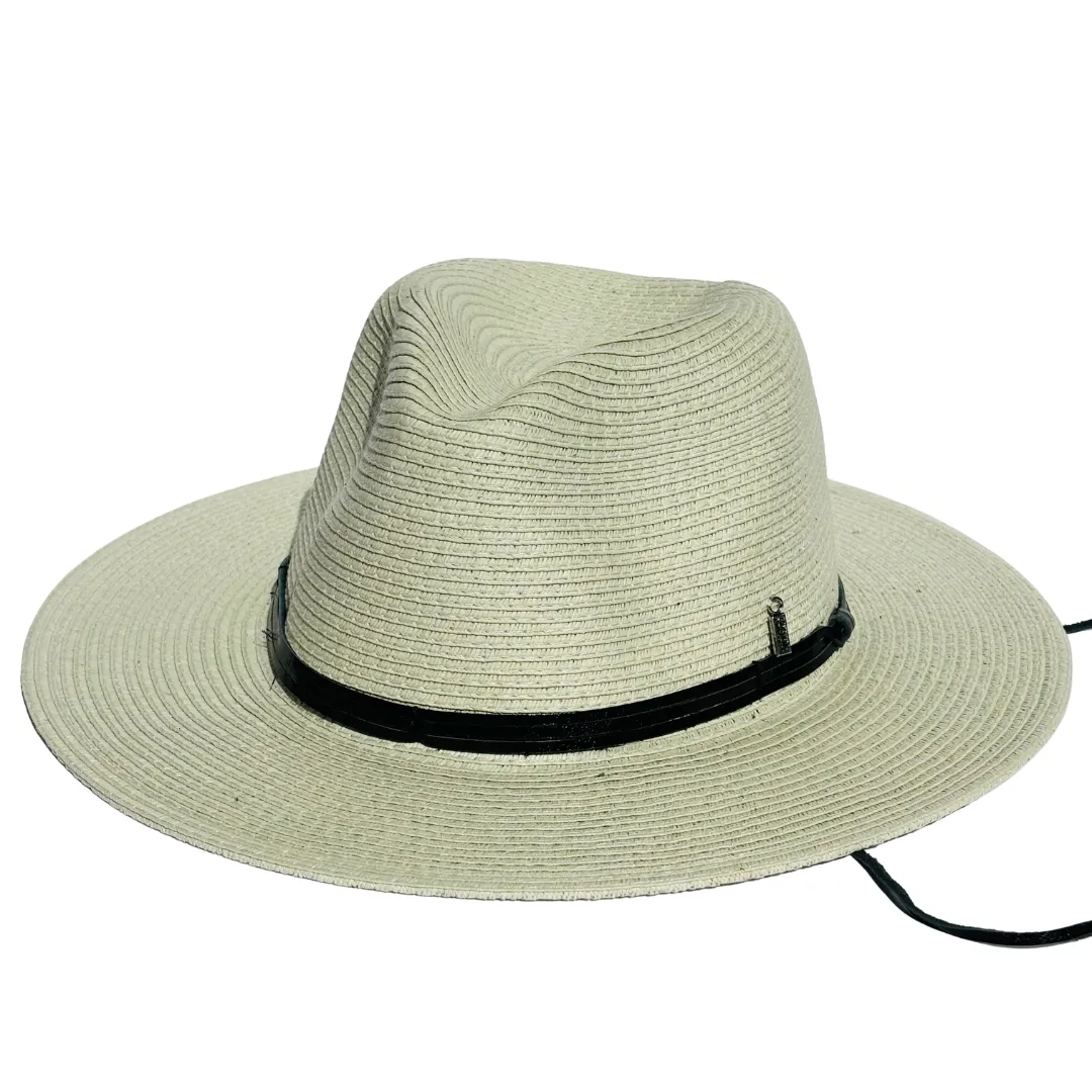 GOING PLACES, Paper Ribbon and Polyester Stowable (crushable) Travel Hat - UPF 50 , HIGHER GROUND